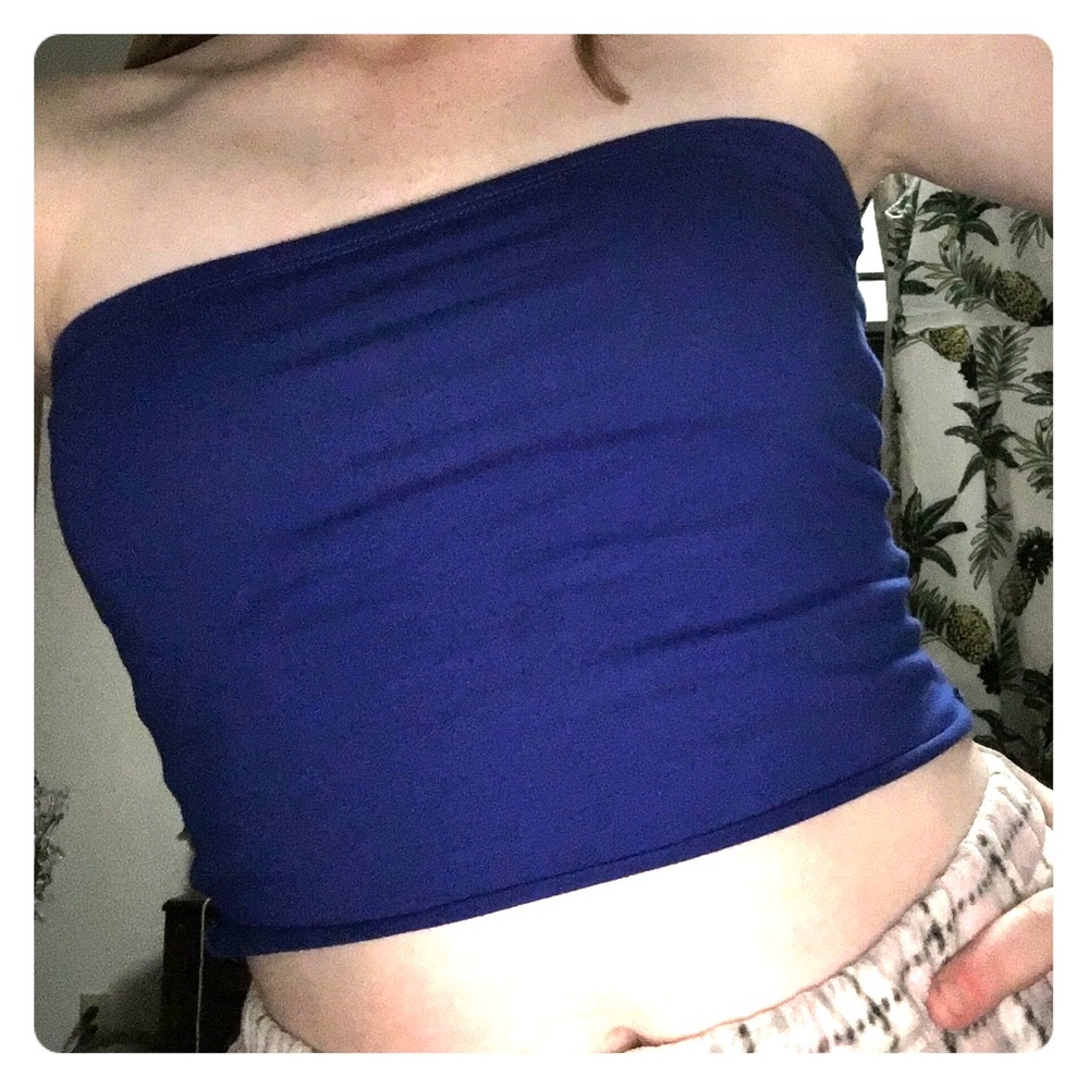 🌚Tub top dark blue ~small🌚